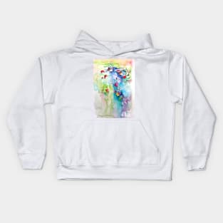 Nice water lilies Kids Hoodie